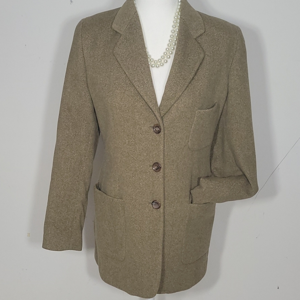 Luciano barbera jacket olive green super soft